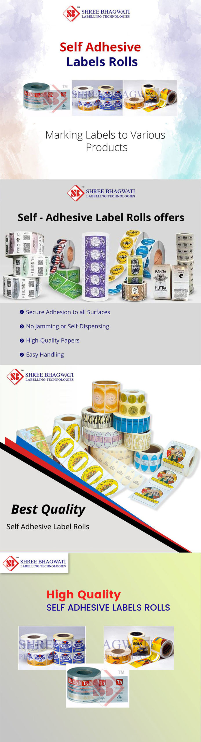 Why Indian Label Roll Manufacturers are Best?