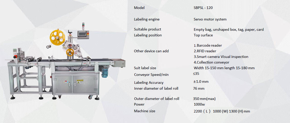 Paging and Labeling Machine