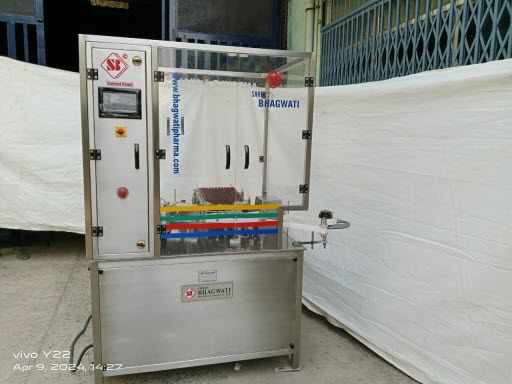 Rotary Vial Labelling Machine