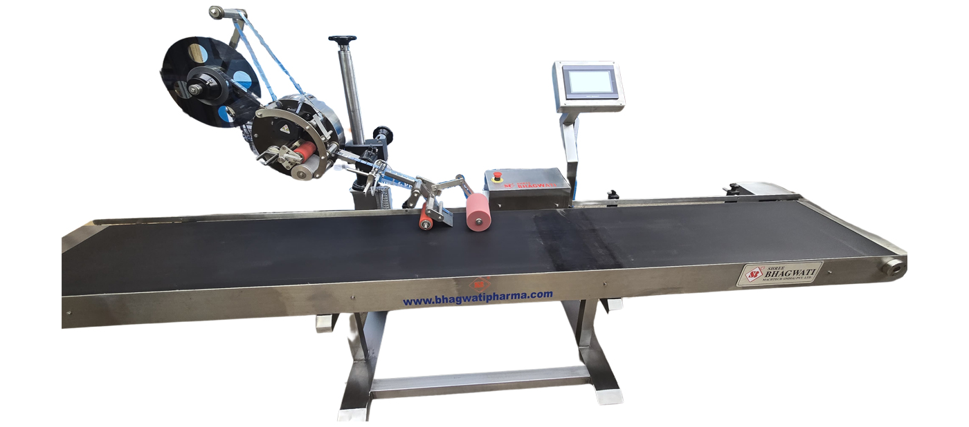 Horizontal Top Sticker Labelling Machine