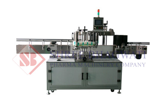 Double side sticker labelling machine