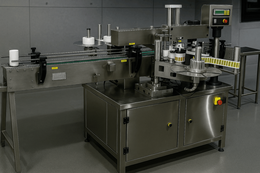 Automatic Carton Twin Side Security Sticker Labelling Machine