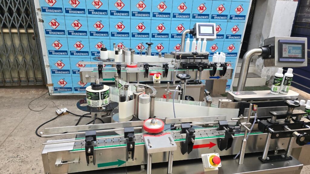 Round Container Labeling Machine