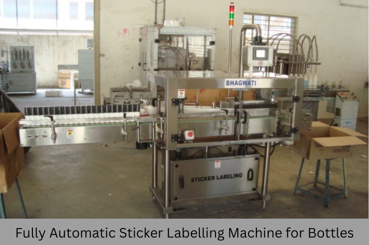 Fully Automatic High-Speed Sticker Labelling Machine for Bottles