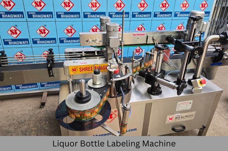 Liquor Bottle Labelling Machine