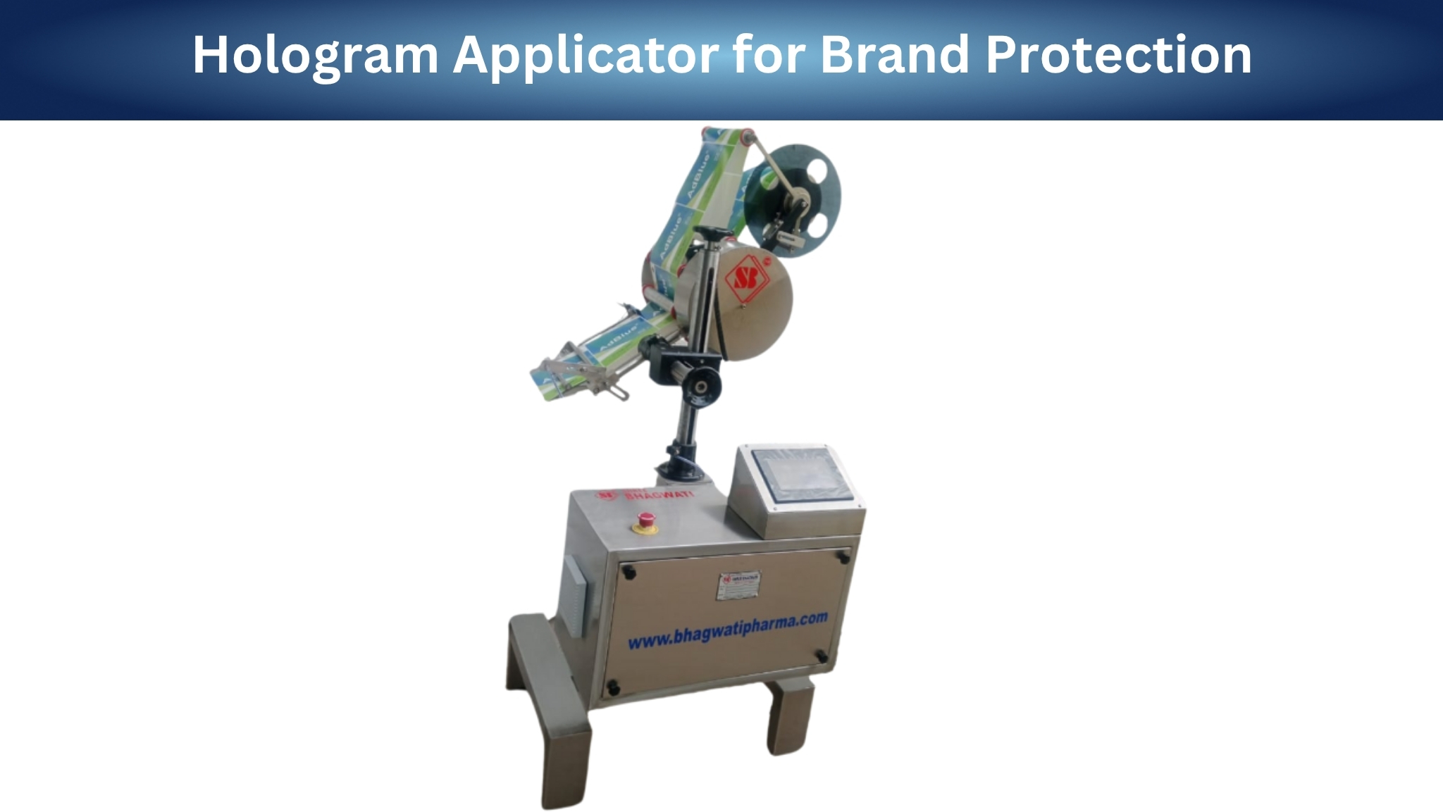 Hologram Applicator for Brand Protection