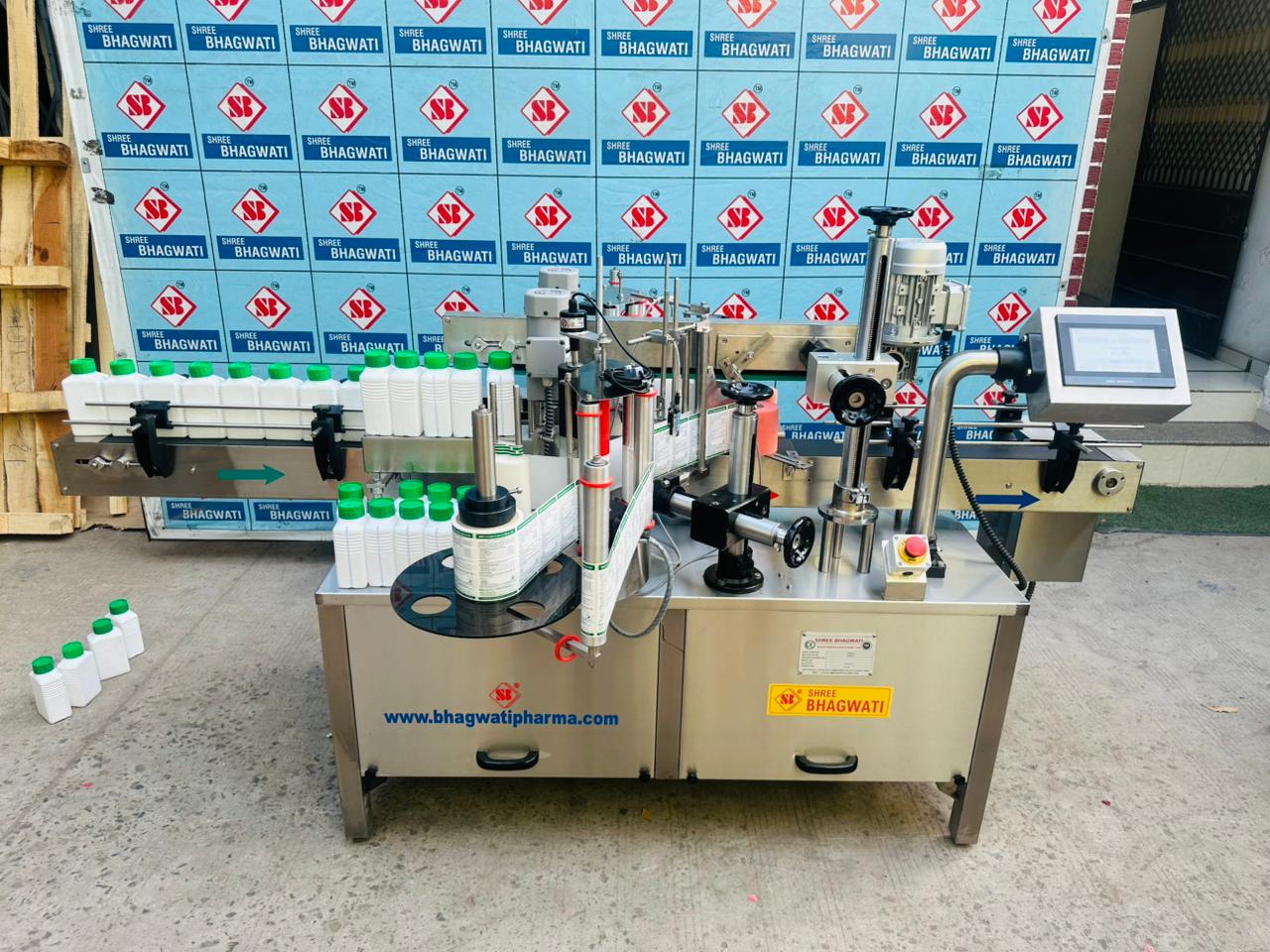 Double Side Sticker Labeling Machine