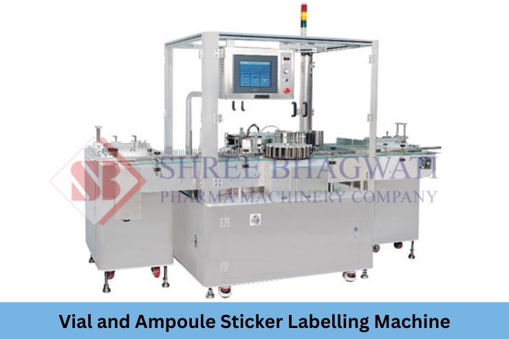 Vial and Ampoule Sticker Labelling Machine
