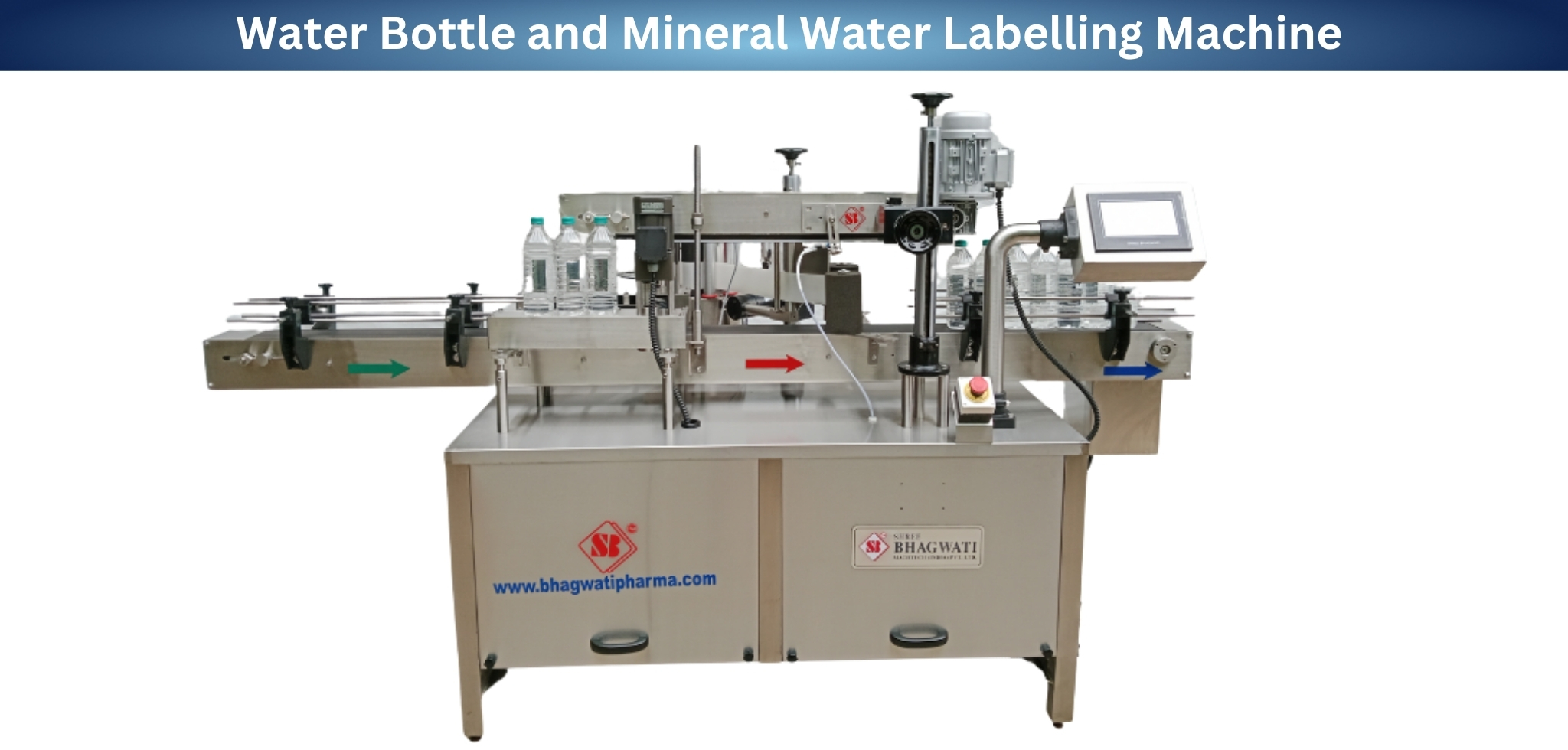 Water Bottle and Mineral Water Labelling Machine